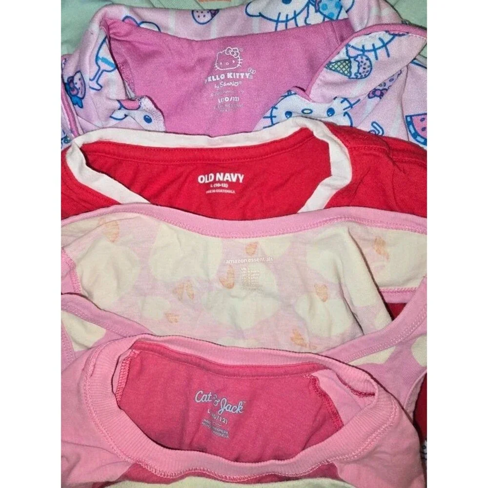 Girls Clothing Lot 14 Pc Size 10/12 M L